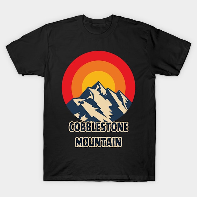 Cobblestone Mountain T-Shirt by Canada Cities